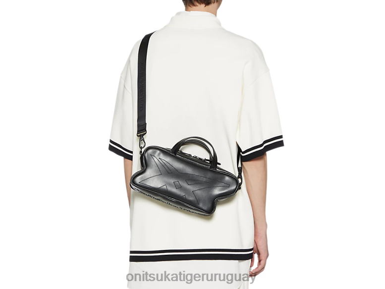 Onitsuka Tiger bolso de hombro pequeño unisexo J06BX509 negro accesorios