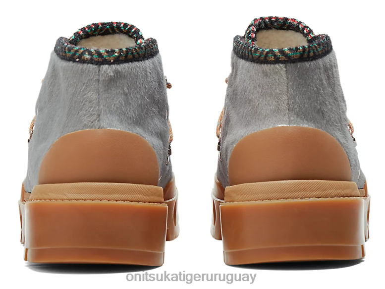 Onitsuka Tiger bota de pelo hmr pico unisexo J06BX167 campanario gris/castaño zapatos