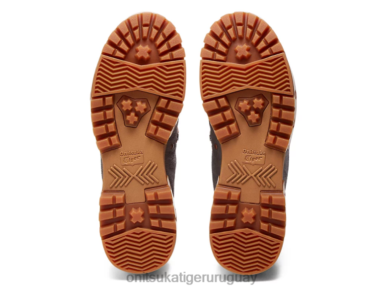 Onitsuka Tiger bota de pelo hmr pico unisexo J06BX167 campanario gris/castaño zapatos