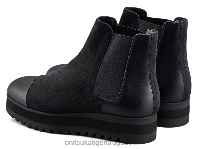 Onitsuka Tiger bota gore lateral hola mujer J06BX574 negro/carbono zapatos