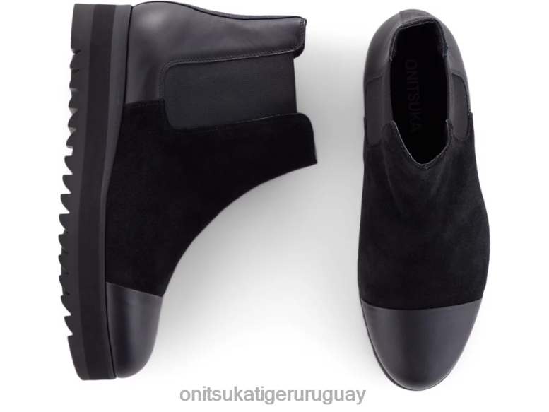 Onitsuka Tiger bota gore lateral hola mujer J06BX574 negro/carbono zapatos