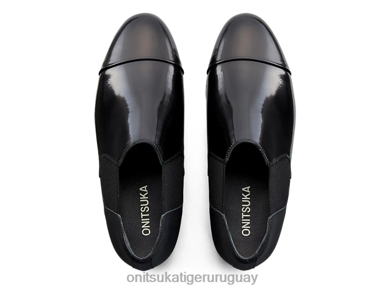 Onitsuka Tiger bota lateral gore lo mujer J06BX563 negro zapatos