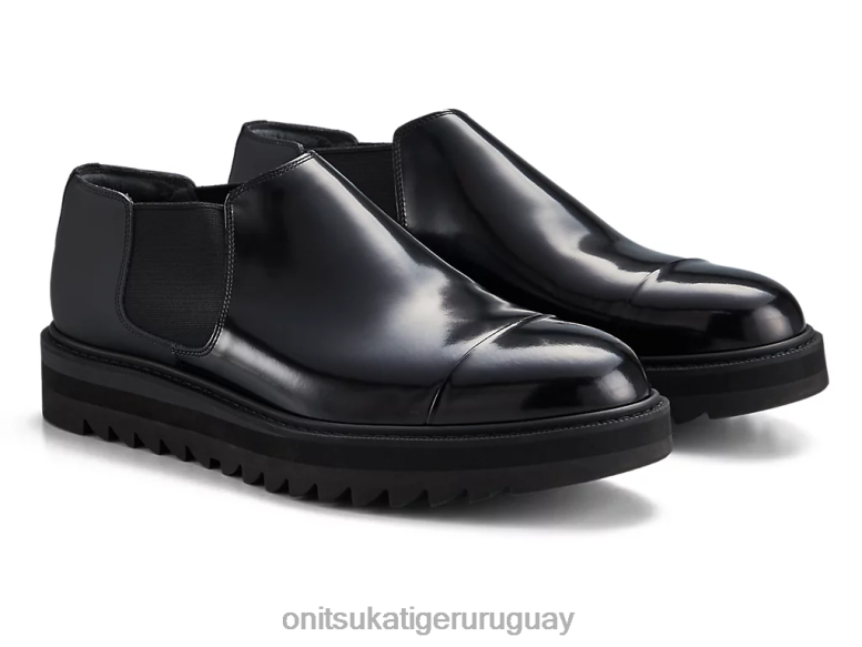 Onitsuka Tiger bota lateral gore lo unisexo J06BX214 negro zapatos