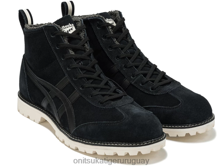 Onitsuka Tiger botas rinkan unisexo J06BX177 negro zapatos