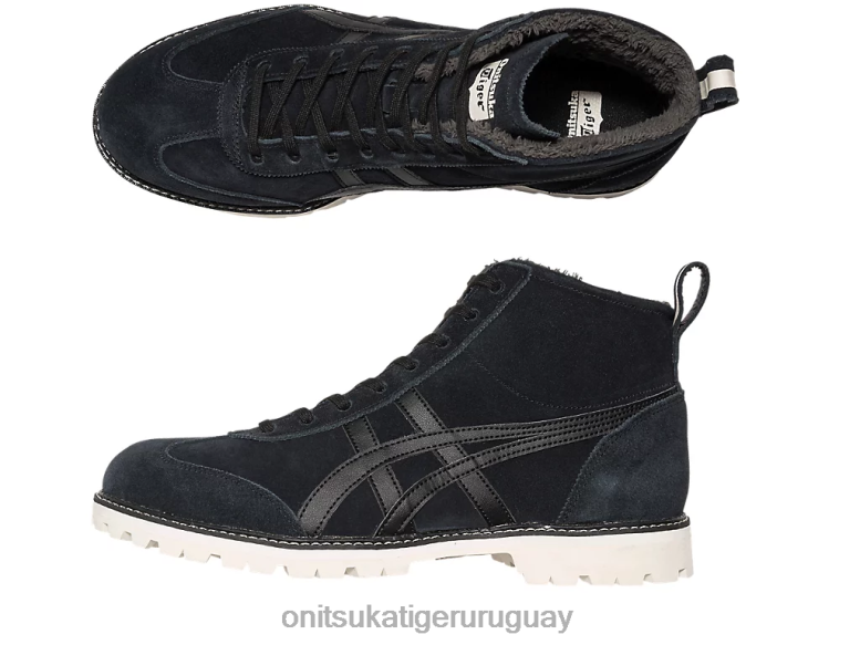 Onitsuka Tiger botas rinkan unisexo J06BX177 negro zapatos