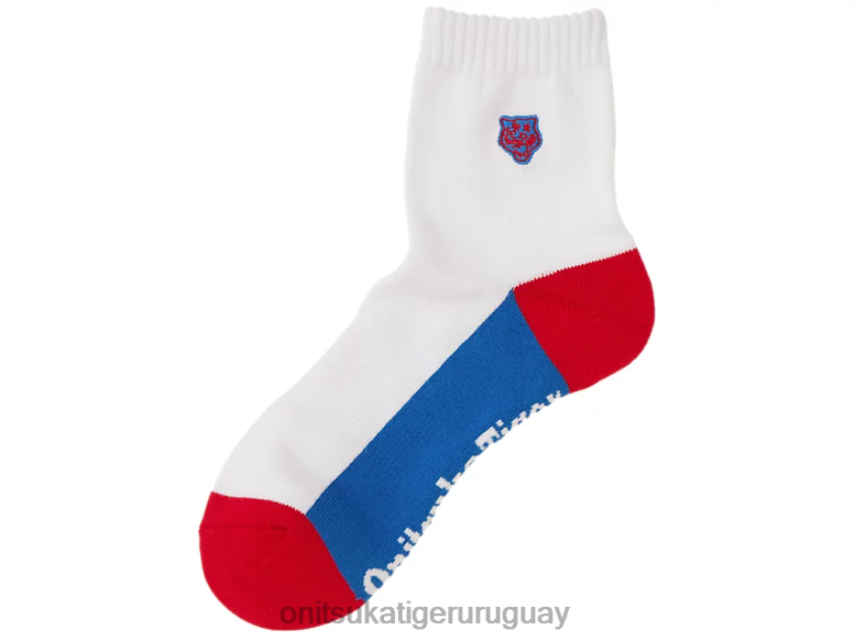 Onitsuka Tiger calcetines cortos unisexo J06BX513 blanco accesorios