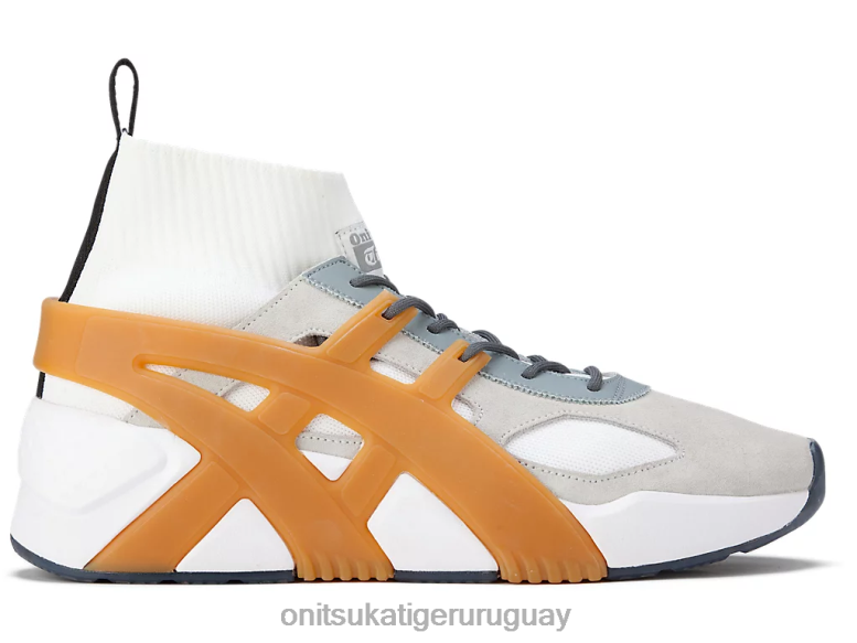 Onitsuka Tiger calcetines deportivos 20 con logo grande unisexo J06BX244 gris glaciar/presidio tostado zapatos