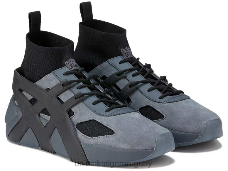 Onitsuka Tiger calcetines deportivos 20 con logo grande unisexo J06BX253 metrópoli/negro zapatos