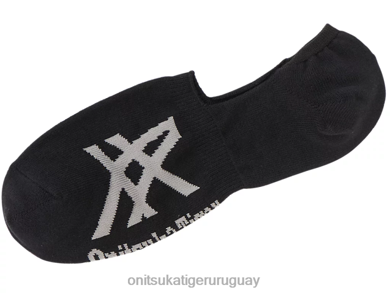 Onitsuka Tiger calcetines invisibles unisexo J06BX484 negro/gris jaspeado accesorios