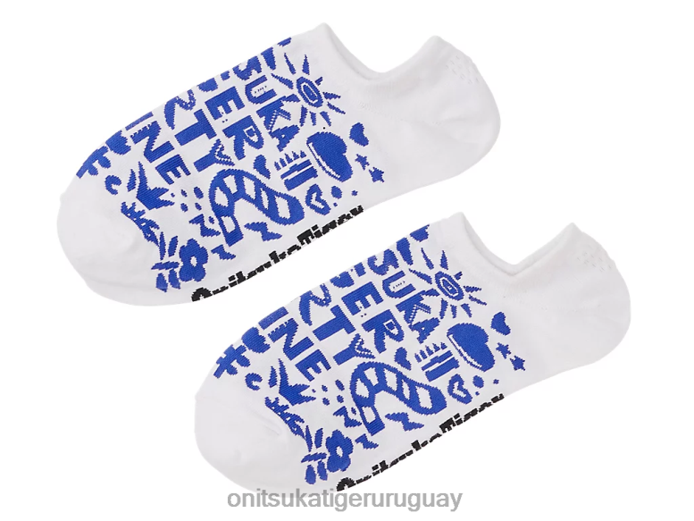 Onitsuka Tiger calcetines invisibles unisexo J06BX497 blanco accesorios