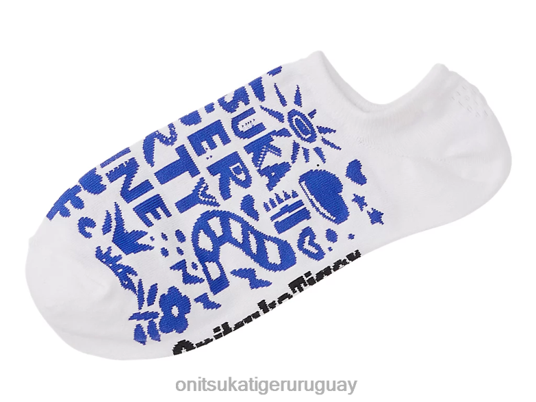 Onitsuka Tiger calcetines invisibles unisexo J06BX497 blanco accesorios