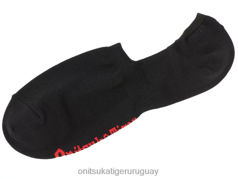 Onitsuka Tiger calcetines invisibles unisexo J06BX499 negro/rojo accesorios