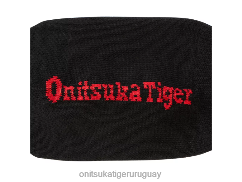 Onitsuka Tiger calcetines invisibles unisexo J06BX499 negro/rojo accesorios
