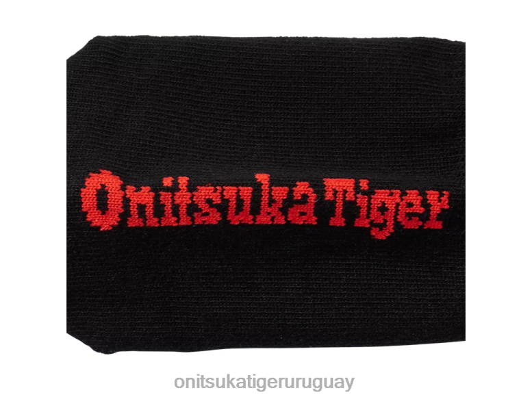Onitsuka Tiger calcetines invisibles unisexo J06BX530 negro/rojo accesorios