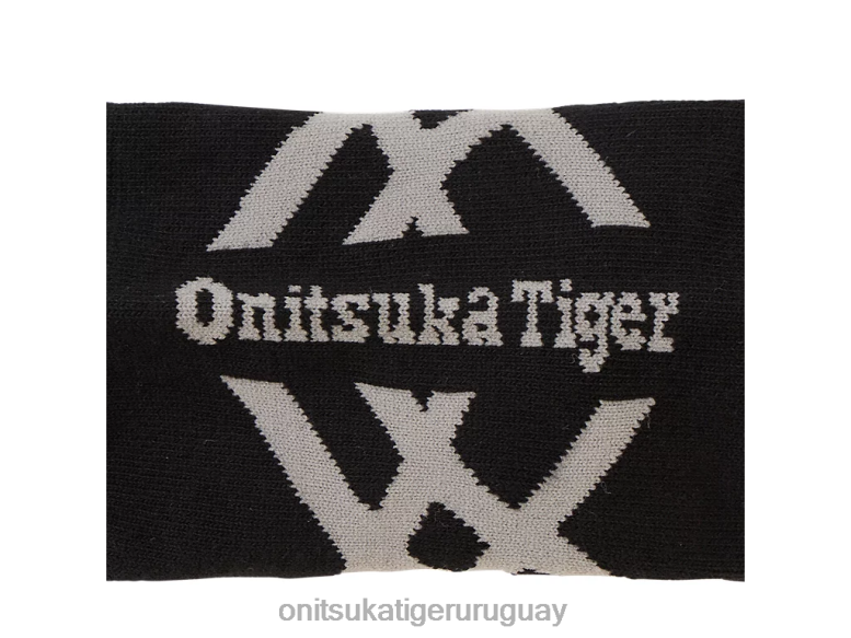Onitsuka Tiger calcetines unisexo J06BX494 negro/gris jaspeado accesorios