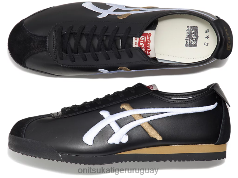 Onitsuka Tiger calentarse nm unisexo J06BX251 blanco negro zapatos