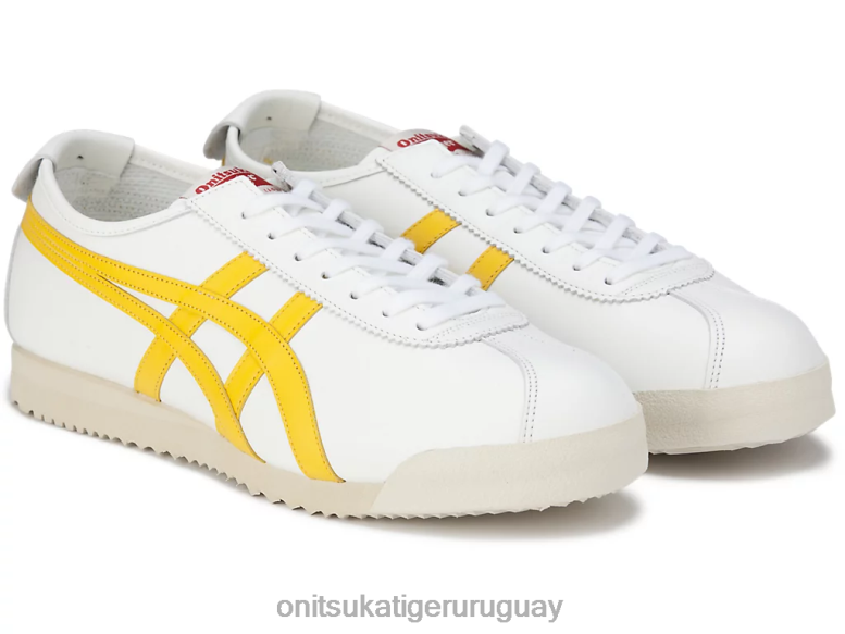 Onitsuka Tiger calentarse nm unisexo J06BX255 blanco amarillo zapatos