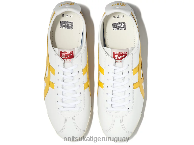 Onitsuka Tiger calentarse nm unisexo J06BX255 blanco amarillo zapatos