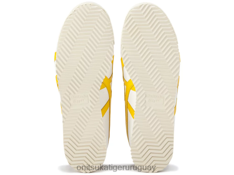 Onitsuka Tiger calentarse nm unisexo J06BX255 blanco amarillo zapatos