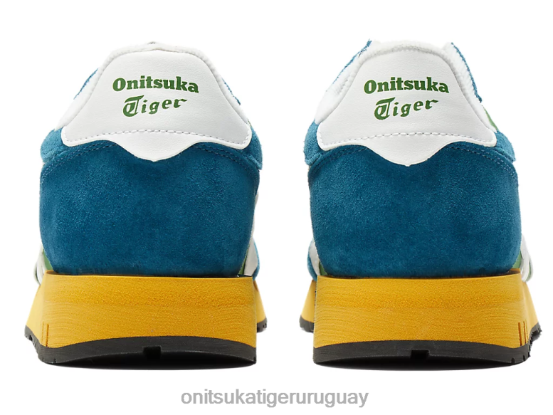 Onitsuka Tiger calibre x unisexo J06BX10 verde espinaca/blanco zapatos
