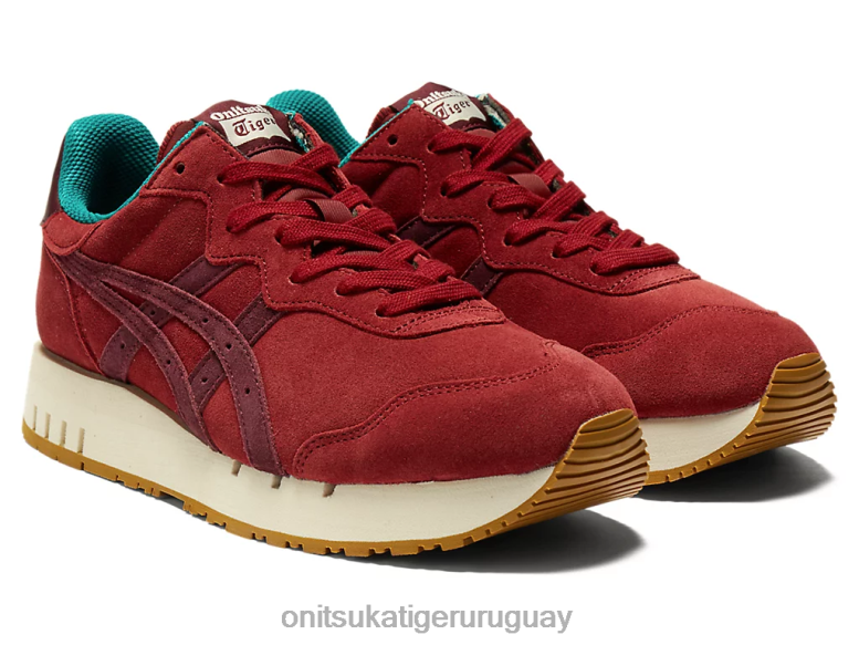 Onitsuka Tiger calibre x unisexo J06BX9 jugo de remolacha/marte profundo zapatos