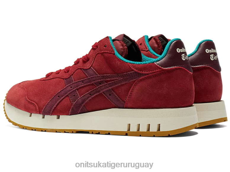 Onitsuka Tiger calibre x unisexo J06BX9 jugo de remolacha/marte profundo zapatos