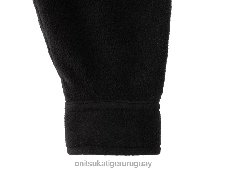 Onitsuka Tiger camisa de gran tamaño hombres J06BX448 blanco negro ropa