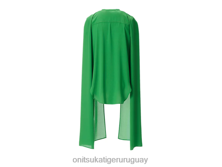 Onitsuka Tiger camisa mujer J06BX597 verde ropa