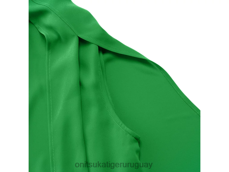 Onitsuka Tiger camisa mujer J06BX597 verde ropa