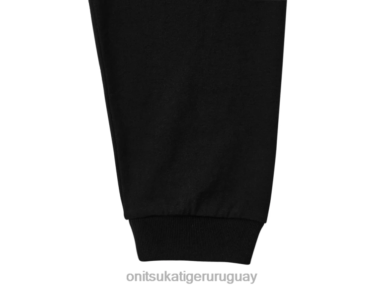 Onitsuka Tiger camiseta gráfica hombres J06BX426 negro ropa