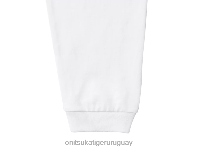 Onitsuka Tiger camiseta gráfica hombres J06BX440 blanco ropa