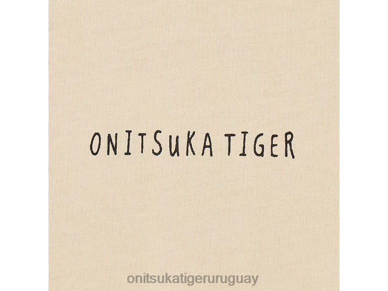 Onitsuka Tiger camiseta gráfica niños J06BX663 blanquecino ropa