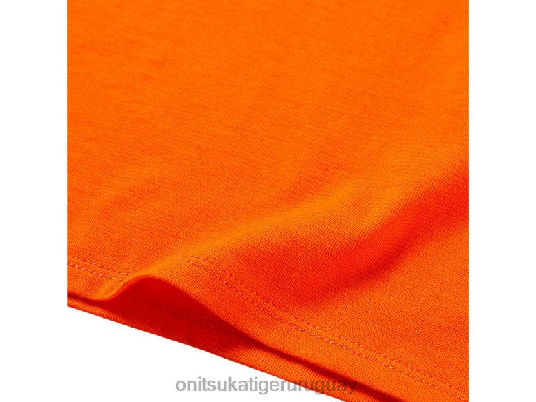 Onitsuka Tiger camiseta gráfica niños J06BX671 habanero ropa