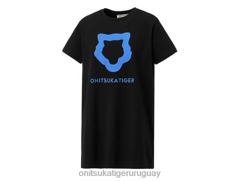 Onitsuka Tiger camiseta gráfica ws mujer J06BX612 negro ropa