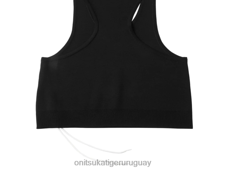 Onitsuka Tiger camiseta sin mangas de punto mujer J06BX590 negro ropa