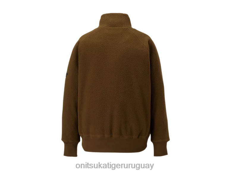 Onitsuka Tiger cazadora holgada hombres J06BX445 aceituna ropa