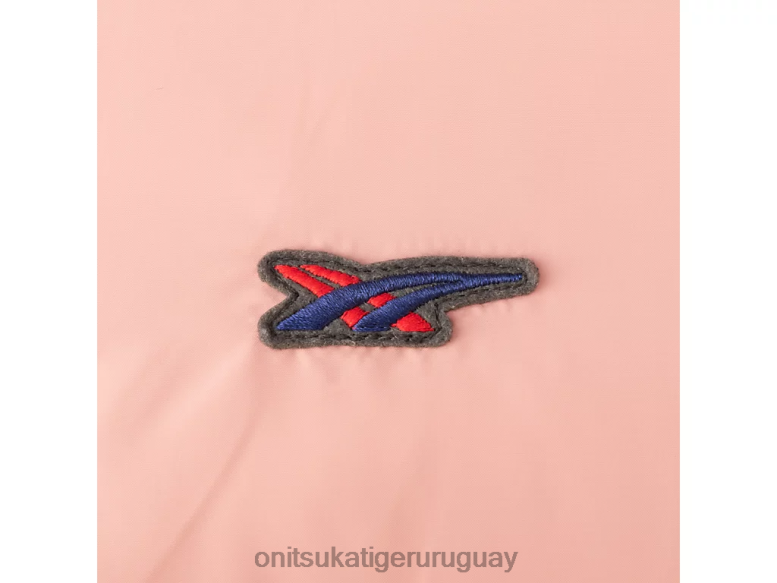 Onitsuka Tiger cazadora holgada mujer J06BX606 durazno ropa