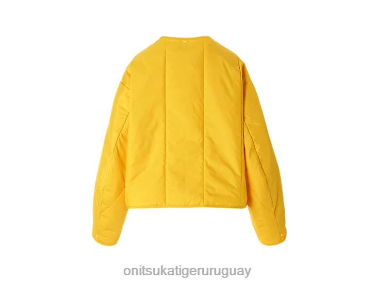 Onitsuka Tiger chaqueta bomber mujer J06BX595 negro ropa