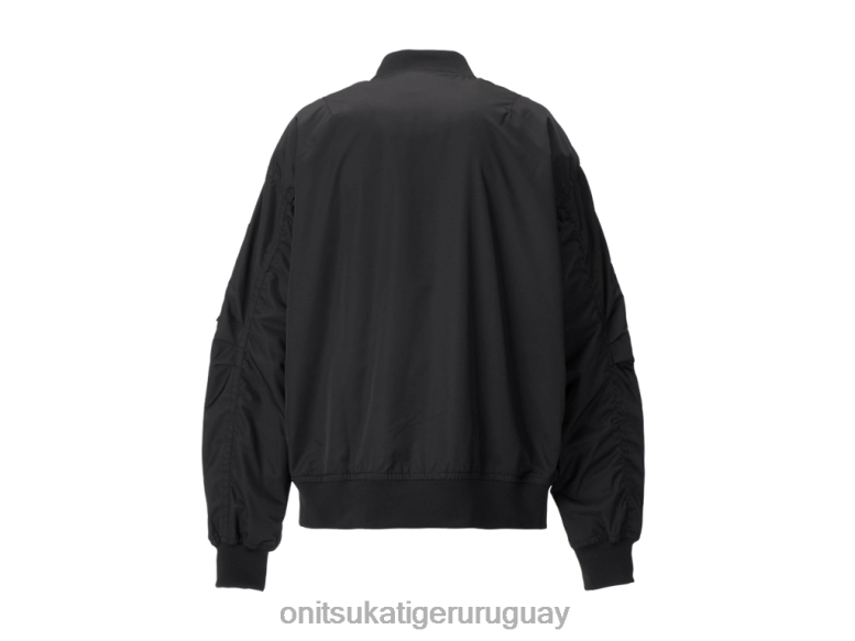 Onitsuka Tiger chaqueta bomber p unisexo J06BX415 negro ropa