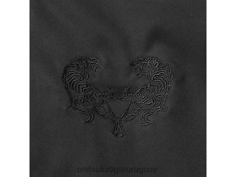 Onitsuka Tiger chaqueta bomber p unisexo J06BX415 negro ropa