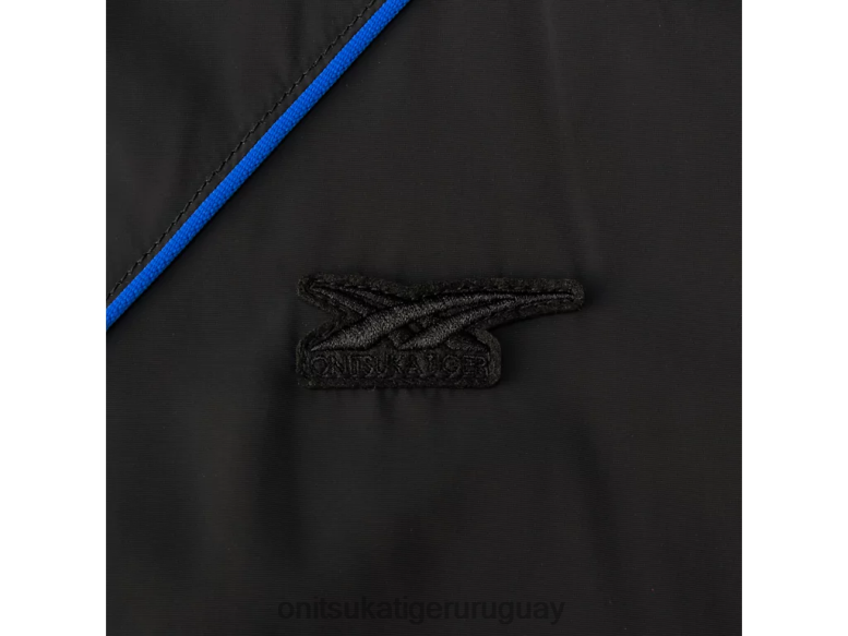 Onitsuka Tiger chaqueta de chándal p hombres J06BX461 azul negro ropa