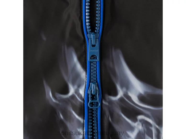 Onitsuka Tiger chaqueta de chándal p hombres J06BX461 azul negro ropa