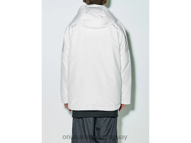 Onitsuka Tiger chaqueta de plumas hombres J06BX451 blanquecino ropa