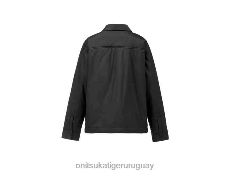 Onitsuka Tiger chaqueta hombres J06BX421 negro ropa