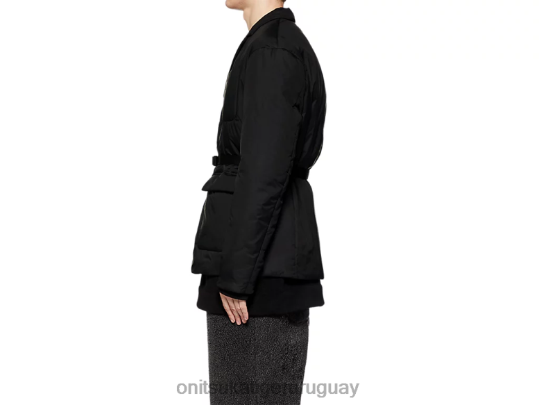 Onitsuka Tiger chaqueta hombres J06BX436 negro ropa