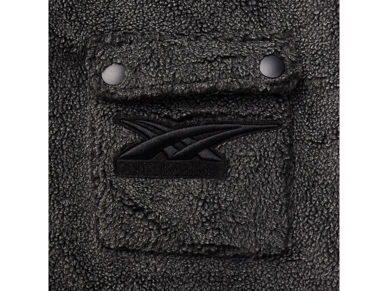 Onitsuka Tiger chaqueta hombres J06BX460 negro ropa