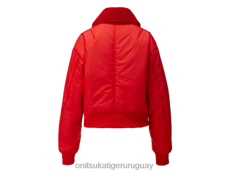 Onitsuka Tiger chaqueta ws mujer J06BX603 rojo ropa