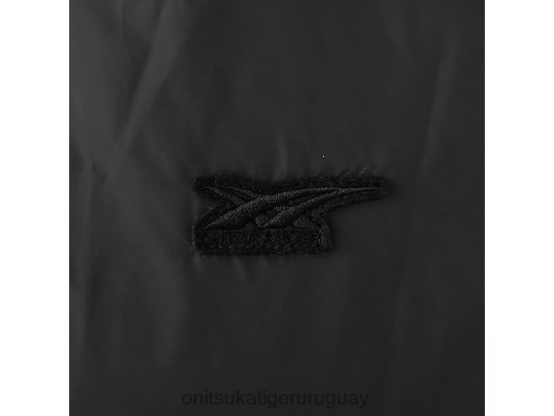 Onitsuka Tiger chaqueta ws mujer J06BX604 negro ropa