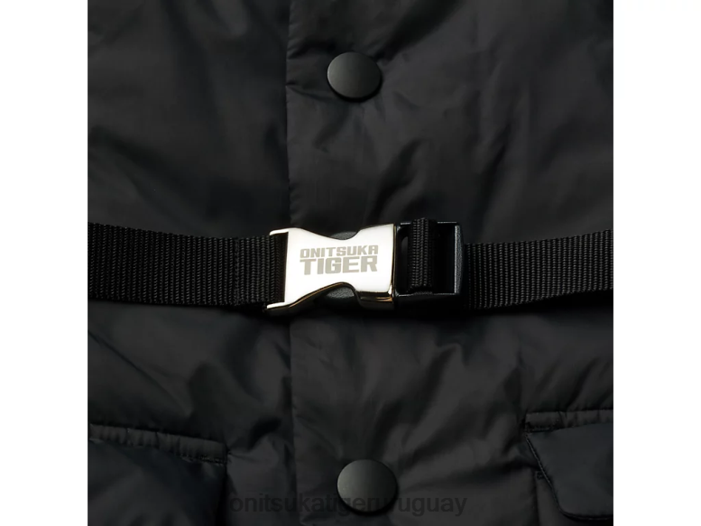 Onitsuka Tiger chaqueta ws mujer J06BX605 negro ropa