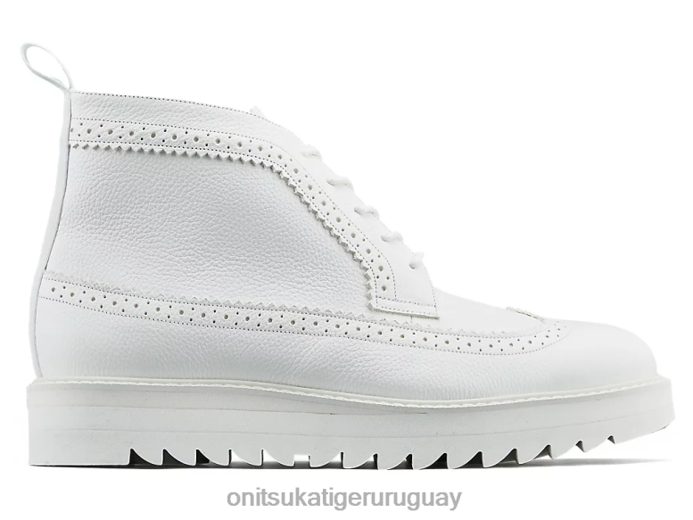 Onitsuka Tiger chukka brogue unisexo J06BX13 blanco zapatos